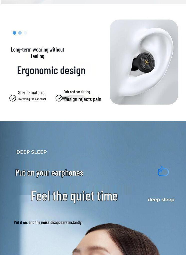 Soft Silicone Noise-Canceling Earplugs for Sleeping, Anti-Snoring, and Workshop Use: Comfortable Noise Reduction