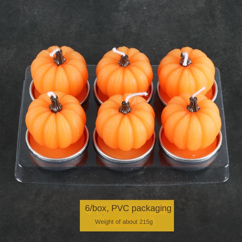 Holiday Gifts, Christmas Ghost Festival Party Supplies, Funny Candles, Pumpkin Small Candles, Halloween Plastic Arts Candles