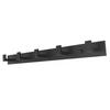 Wall Towel Rack With 5 Hooks - Black
