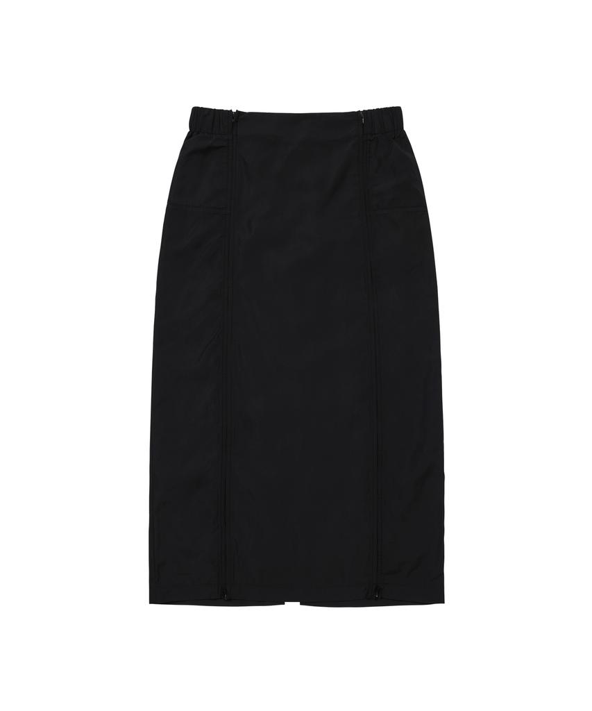 Wellbeing Express Utility Zipper Skirt Black