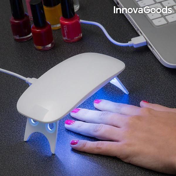 Lampe LED UV pour ongles - Accessoire manucure sechage ongles soins des mains