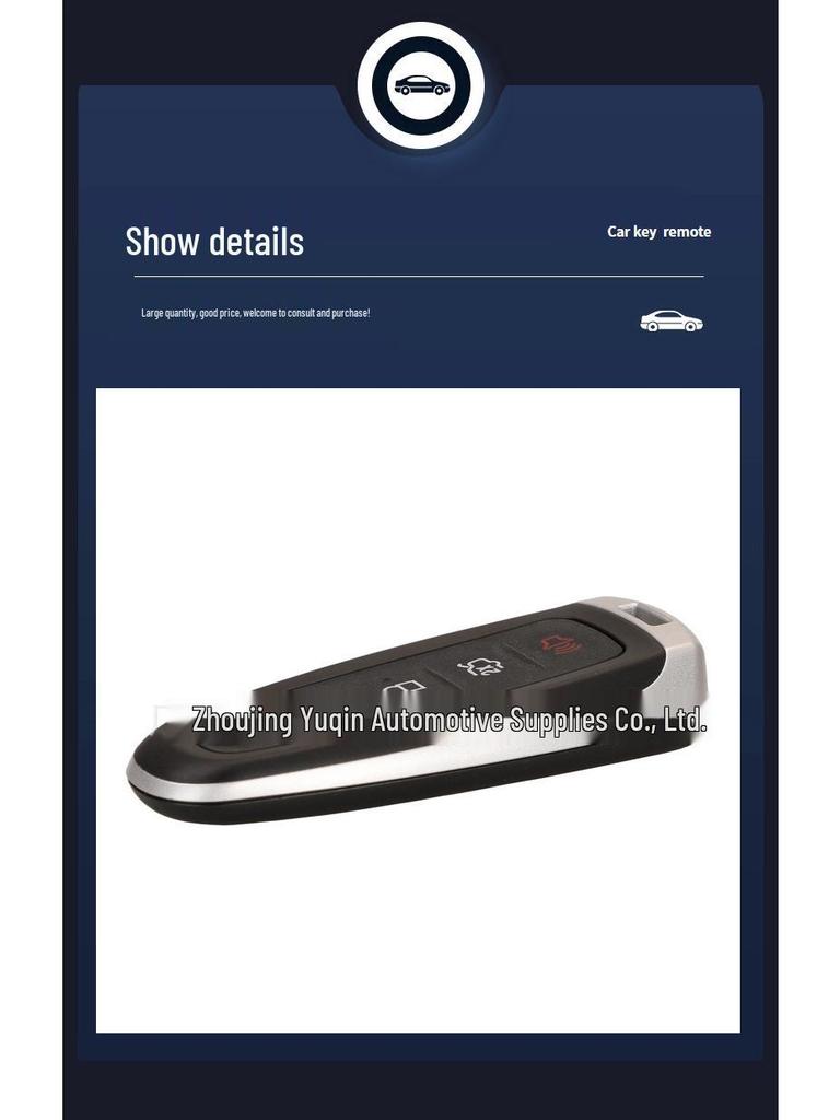 5-Tasten Smart Key Fernbedienungsschalen für Ford Edge, Escape, Kuga & Lincoln Fahrzeuge