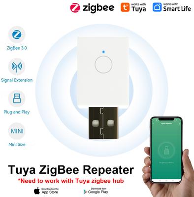ZigBee 3.0 Signal Repeater USB Signal Amplifier Extender Work with eWeLink Home Assistant ZigBee2MQTT Tasmota Tuya SmartThings