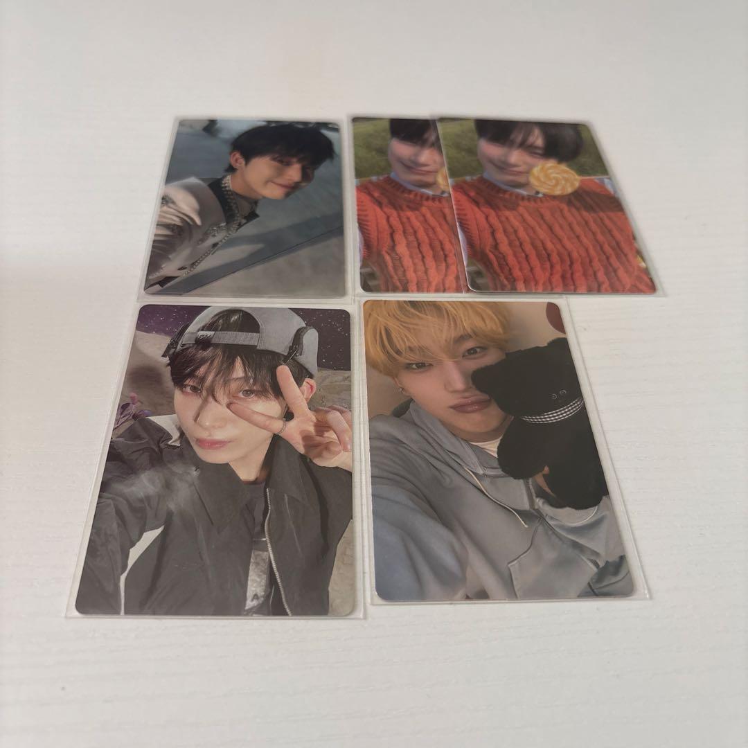 

[USED] Enhypen Sunwoo trading card Kukupack 2024 Destiny Orangeblood