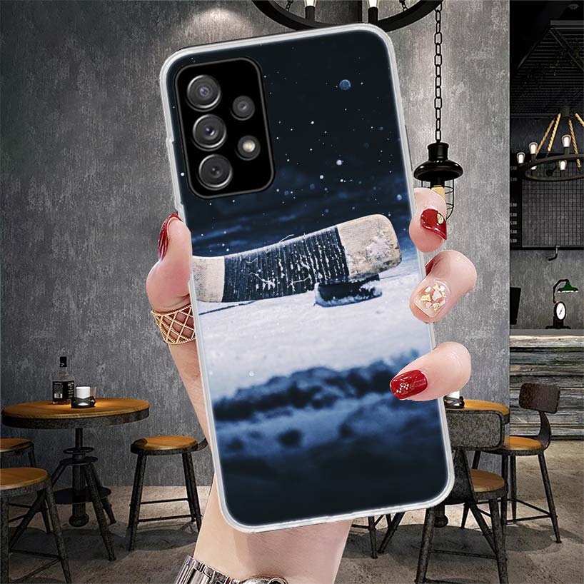 Ice Hockey Rink Sport Phone Case For Samsung Galaxy A13 A14 A15 A16 A17 A53 A54 A55 A56 A57 A33 A34 A35 A36 A37 A23 A24 A25 A26