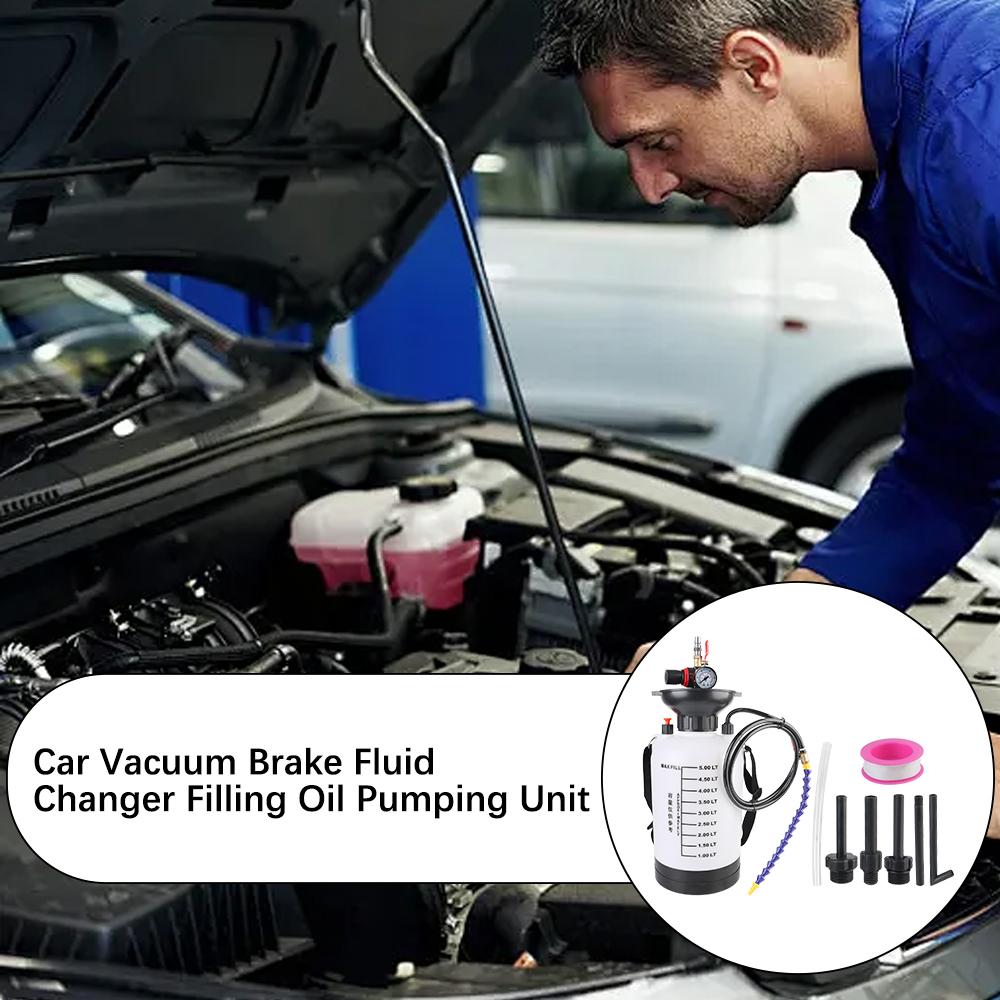 5L Kapacita Olejnička Ruční Nástroj Stroj Ruční Převodovka Plnicí Stroj Auto Převodovka 1000PSI Výstupní Tlak Olejnička Rychlé Doplňování