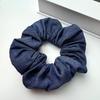 Large Denim Double Layered Hair Scrunchies With Lace for Girls and Women Elastic  Hair Bands Nordic Style Hair Accessories