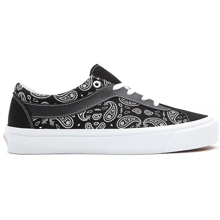 Vans Bold Ni Paisley - Černé Unisex Tenisky True-White VN0A3WLP42L