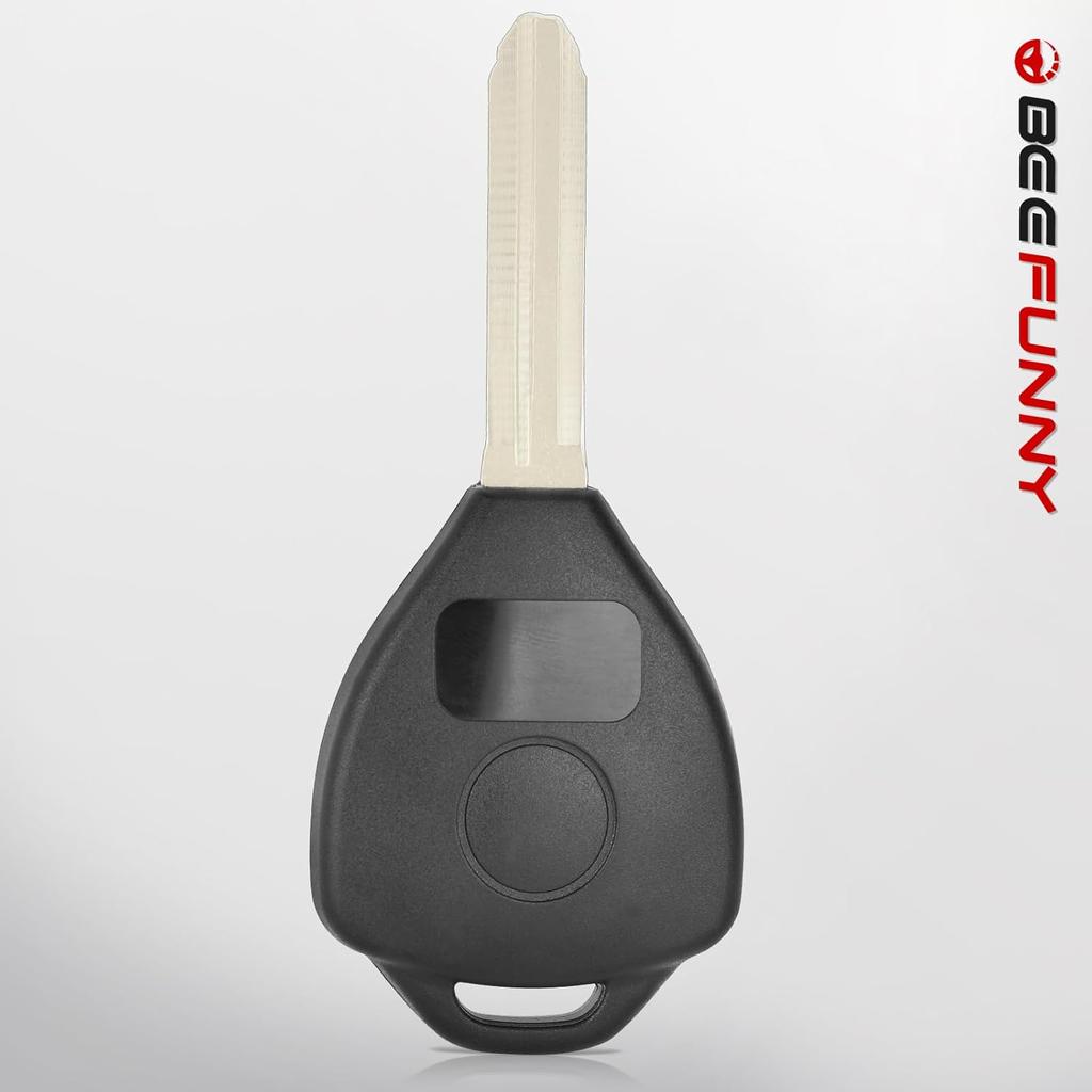 Beefunny Upgraded Remote Car Key Fob for Toyota Camry Corolla Matrix Sienna Solara, for Pontanic Vibe Key Fob Replacement FCC ID: GQ43VT14T 315MHz