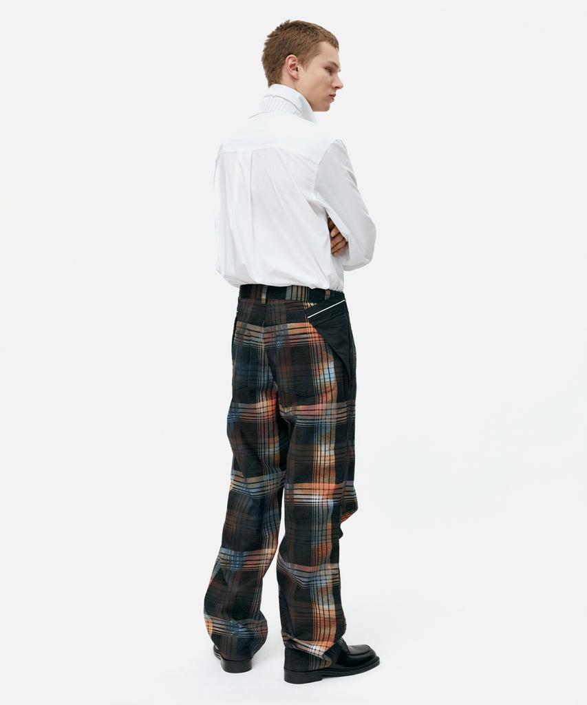 ADSB ANDERSSON BELL Burn-Out Check Cut-Out Wrap Pants Apa840M(Multi)