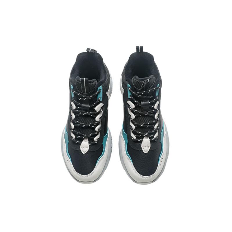 Anta Life Collection Low-Top Casual Shoes Men's Black Gray Green Sneakers