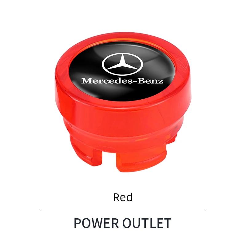GLC GLB Kryt tlačítka zapalovače auta Ochranné pouzdro Kryt proti prachu Pro Mercedes Benz AMG W203 W206 W220 W205 W211 W212 W201 W2