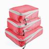 Three-Piece Travel Compression Bag Set: Digital Wash Kit, Makeup Organizer, Clothes & Shoes Storage