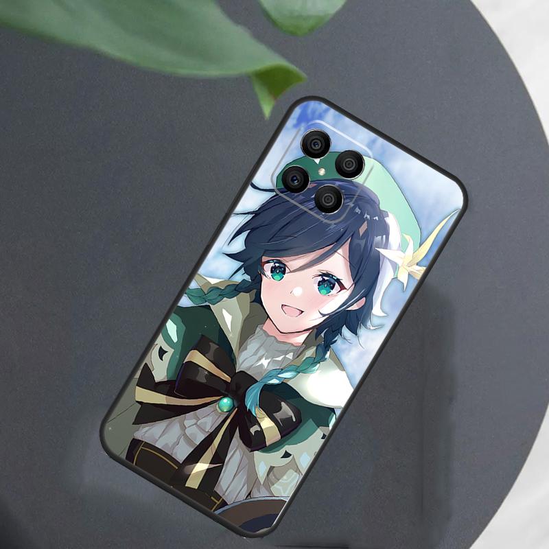 Genshin Impact Venti For Honor Magic 7 Lite 6 8 Case For Honor 200 400 Pro 90 70 50 X8c X8b X9a X9b X9c X9d Win RT