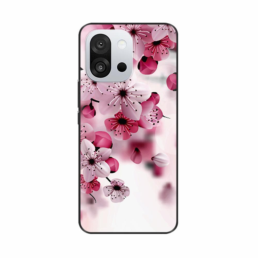 For OnePlus 13T Case Phone Case Soft Silicone Bumper Cover For OnePlus 13T Cases for One Plus 13 T Flowers Fundas Capa