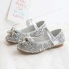 Prinzessin Kinder Mädchen Party Glänzende Flache Schuhe Anti-Rutsch Weiche Kinder Pailletten Niedriger Absatz Schuhe Geburtstag Urlaub Freizeit Schuhe H06224