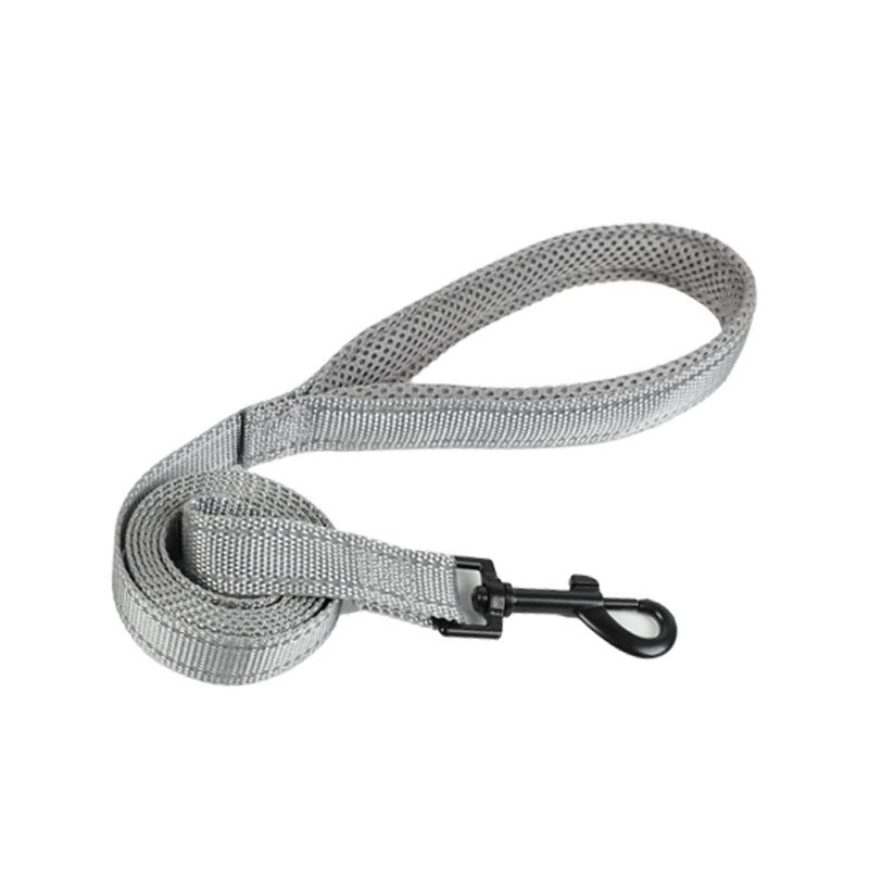 Reflektierende Atmungsaktive Hunde Geschirr Weste mit Leinen Set