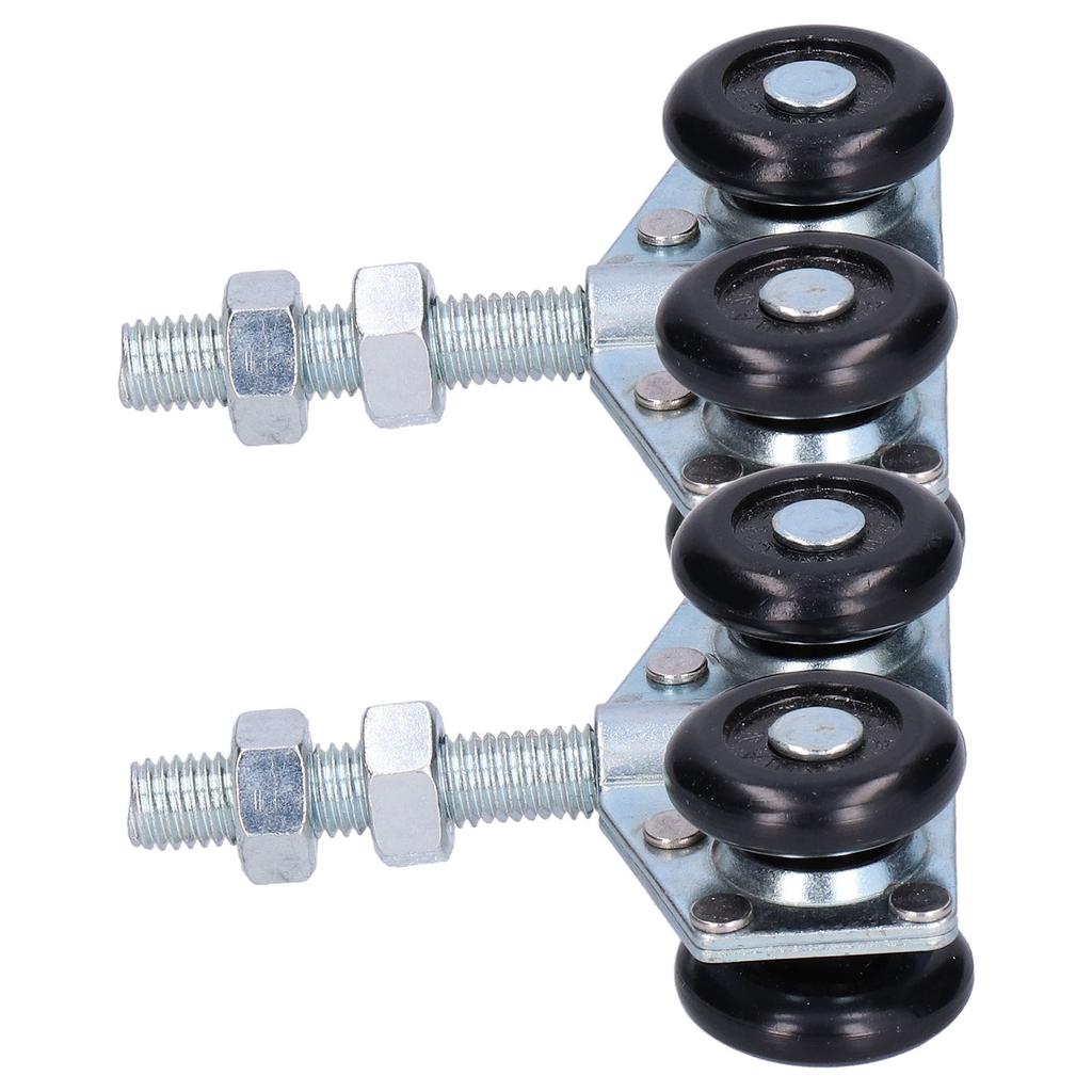 2 יחידות גלגל תלייה לדלת הזזה גלגלת מתלה גלגל דלת זכוכית אביזר חומרה