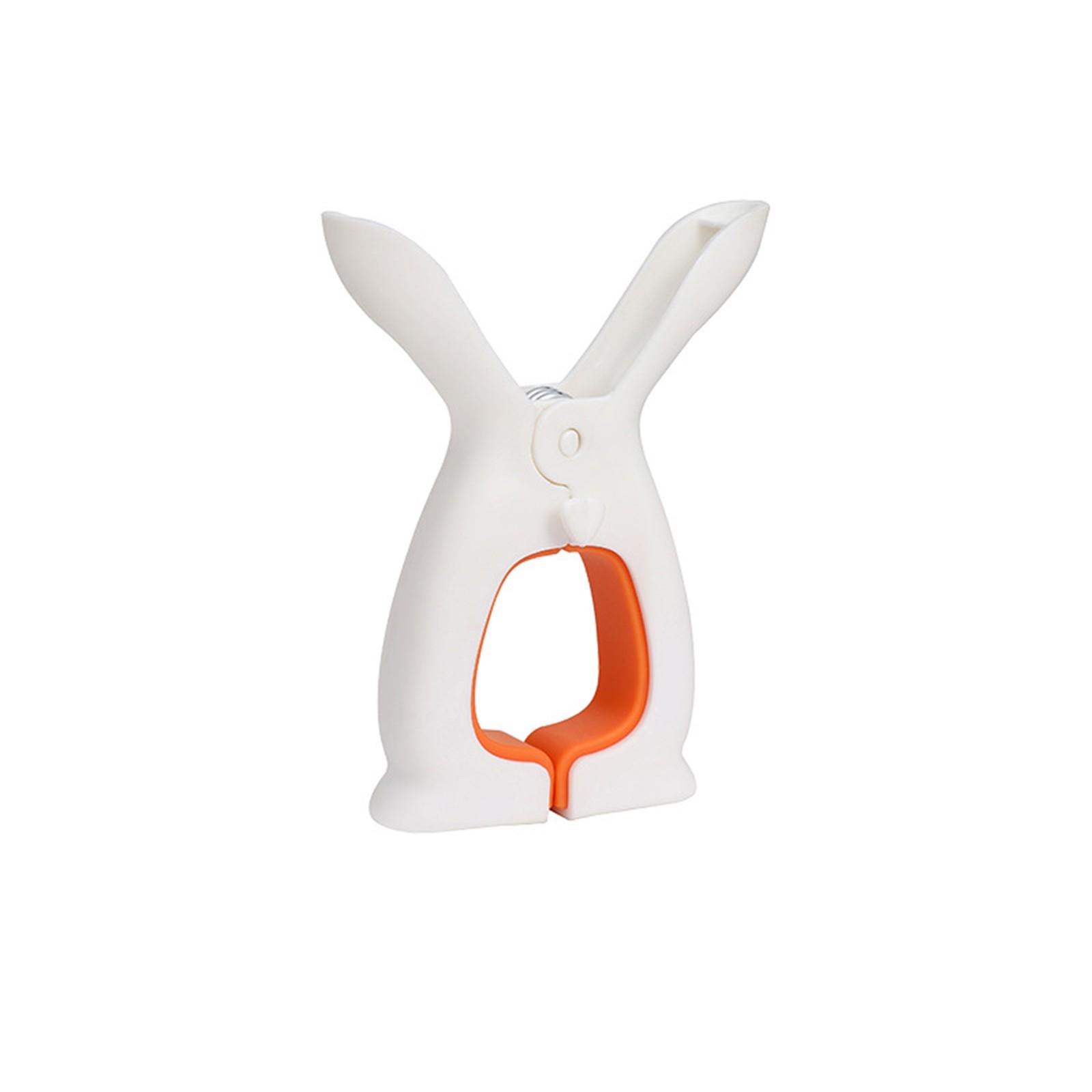 

Кролячі вушка Вітрозахисна прищіпка Сушіння одягу Фіксована ковдра Пластикова кліпса Господарські інструменти One Size помаранчевий