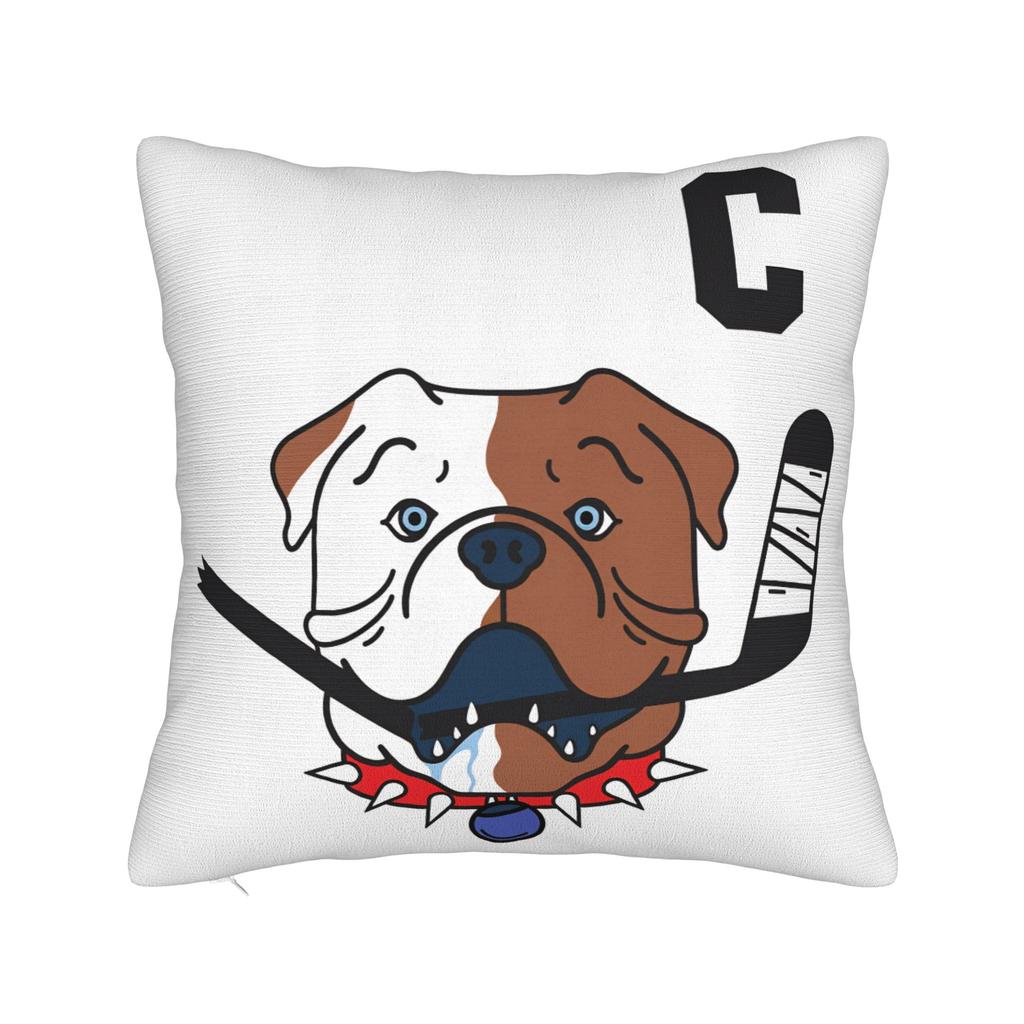 Pillow Case Film Fans Sudbury Blueberry Bulldogs Design Pillow Cover For Sofa Couch Bed Living Room Vintage Pillowcases