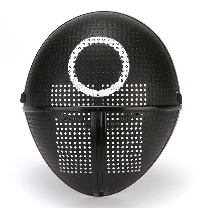 

Светодиодная светящаяся маска Корейская маска для косплея Маска-маскарад Квадрат Круг Треугольник Светящаяся маска для Хэллоуинской вечеринки Кинотема Неоновая маска