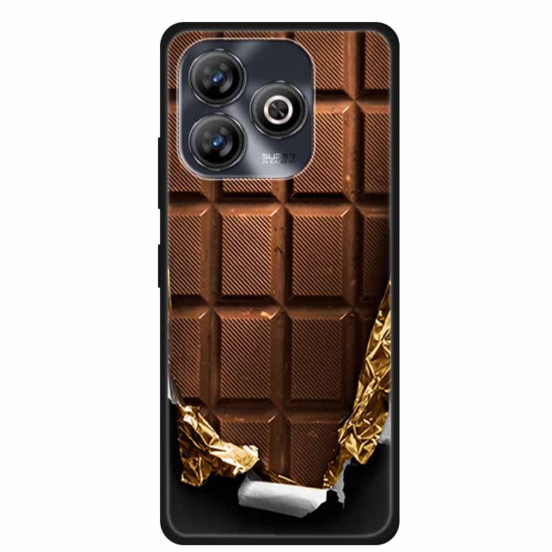 Pro ZTE BLADE A75 4G Pouzdro Zvířata Měkký Silikon TPU Pouzdra na Telefon Zadní Kryt Pro ZTE BLADEA75 Nárazuvzdorný Vlk Ochranný Cool Coque