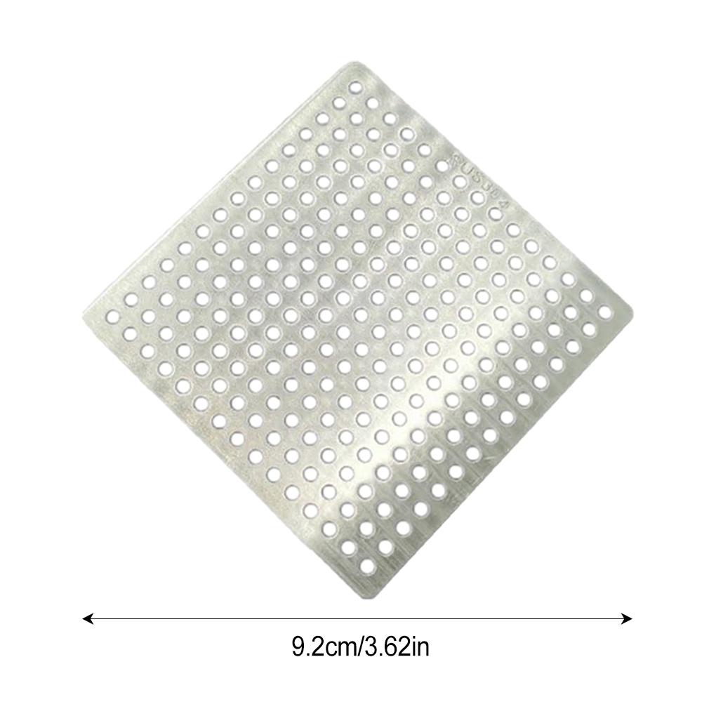 Square Drain Cover For Floor Drains Wide Applications Stainless Steel Easy To Install Easy To Clean