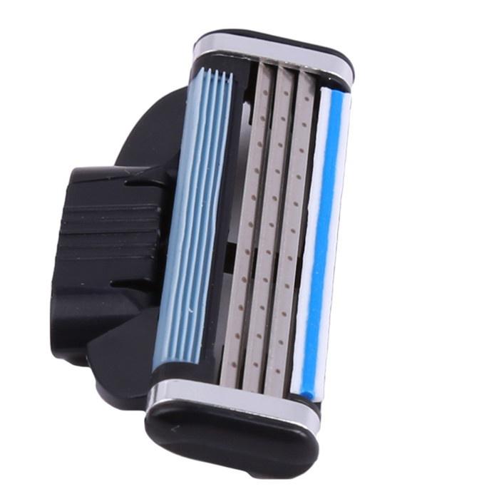 New Useful 4Pcs Man Shaver Razor Blade Refills Cartridge Blade