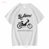 Moped 103 SPX Classic T-Shirt lang- oder kurzärmelig vintage gewaschen Streetwear Unisex lässig weich leicht bequem Mode