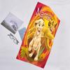 1pc Lion King1 Beach Towel with Custom Name, Beach/Swimming/Bath/Picnic/Camping Towel, Suitable for Seaside Beaches