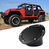 Oil Fuel Tank Filler Cap Carbon Fiber Style Modification Parts Fits for Jeep Wrangler JK 2 4 Doors 2007 2017