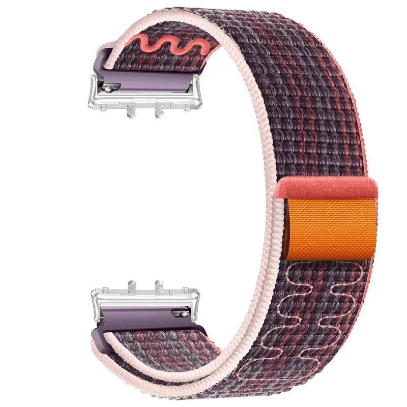 Nylon Loop Strap for Samsung Galaxy Fit 3 Adjustable Elastic Bracelet Watchband for iWatch Samsung Galaxy Fit3 Band Accessories