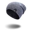 Unisex Women Men Camping Hat Winter Beanie Baggy Warm Wool Ski Cap Line Fleece