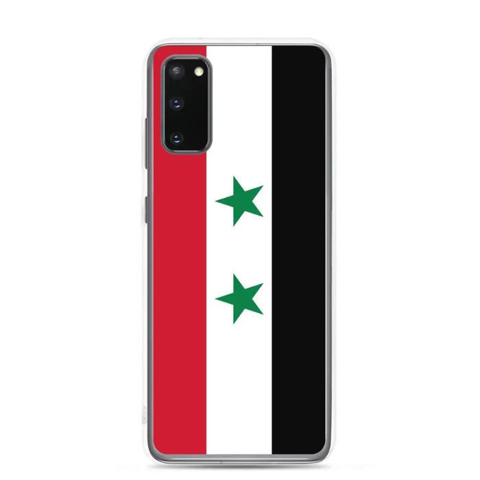 Coque Téléphone - Samsung - Galaxy S20 Plus - Drapeau Syrie - Souple - Multicolore