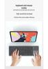 Ultra-Thin Tri-fold Bluetooth Keyboard with Touchpad for Phone/Computer