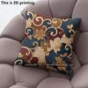 Vintage Boho Floral Pillow Covers Pattern Cushion Cover Suitable for Sofa Bedroom Car Pillow Cover