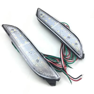 Pair Bumper Reflector Turn Signal Brake Tail LED Light For Toyota Camry 2018-up
