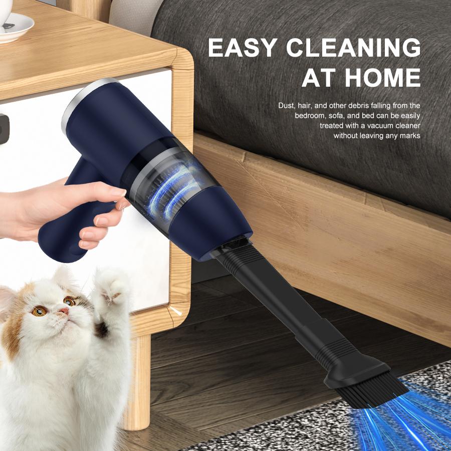 Car Vacuum Cleaner Air Blower Cordless Powerful Wireless Car Cleaner Portable Vacuum Cleaner Cleaning Machine For Car Home 2 In1