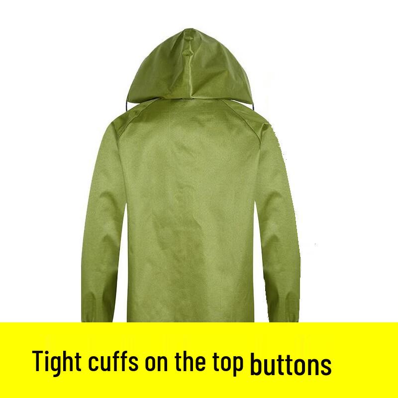 Xihe Kids  Split-Style Thickened Rain Jacket Top