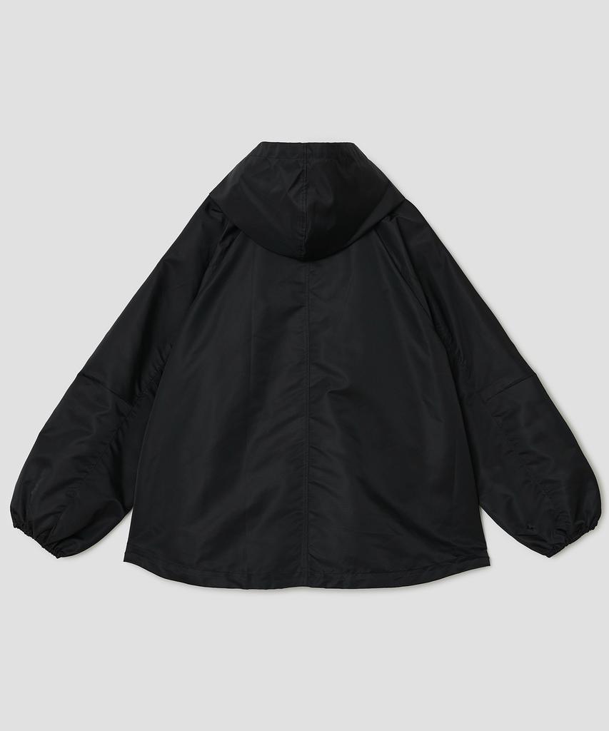 TYPESERVICE Drawstring Hood Jacket [Black]