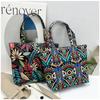 2025 Neue Mode Chinesischer Ethno-Stil Damen Schultertasche Hochwertige Canvas Tragetasche Damen Große Kapazität Einfach Bedruckt Vielseitige Clutch Handtaschen