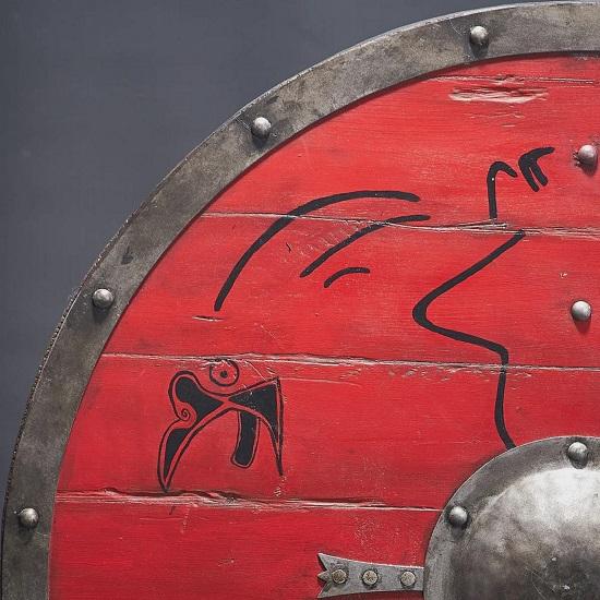 Ragnar Lothbrok Viking Shield: Eivor Valhalla Battle Ready Shield