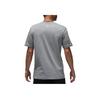 Jordan Sports Cotton Soft Dry Comfortable Short Sleeve T-Shirt Men Tops Granite-Gray FZ1928-073