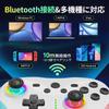Switch Turbo 20 Stunden Kontinuierlich 1000mAh Makro Rückseite RGB Bluetooth Drahtlos Gyro HD Pro Kompatibel mit und Inklusive Japanischer Bedienungsanleitung