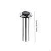 Stainless Steel Fishing Rod Holder, Accessory, Rest, with Drain, Flush-mounted, Lid