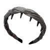 Rhinestoned Hairband For Women Toothcomb Design High Cranium Headdress Comfortable Hair Accessories Gift