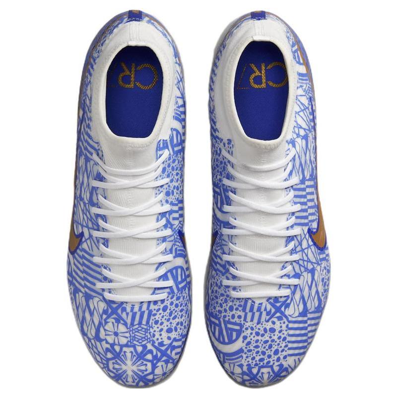 Nike Mercurial Superfly 9 Academy CR7 AG 'Blue White' Sneakers DV8187-182