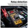 Digital Battery Voltages Tester Detector Relays Analyzers Tool for 4 Pin 5 Pin Automotive Relays Insulated Silicone Design