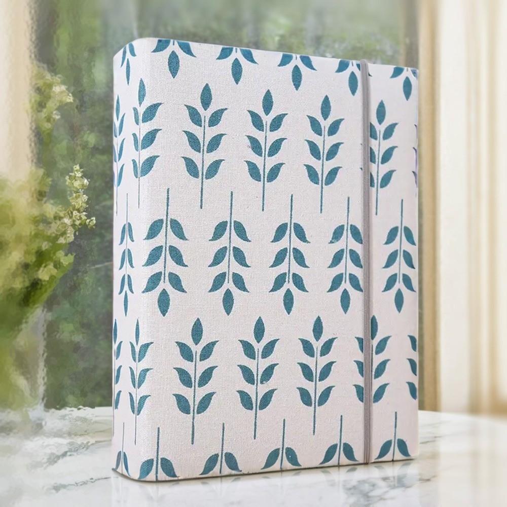 Printed Fabric Photo Album 6 Inch 200 Pockets Slip-in Picture Albums Photo Storage Home Storage