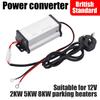 12V Power Converter AC 110V-245V to DC 12V 25A Charger High-power Universal Adapter EU/US/UK Standard For 2KW 5KW-8KW Heater